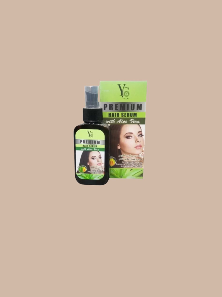 YC PREMIUM HAIR SERUMN WITH ALOEVERA 90ML