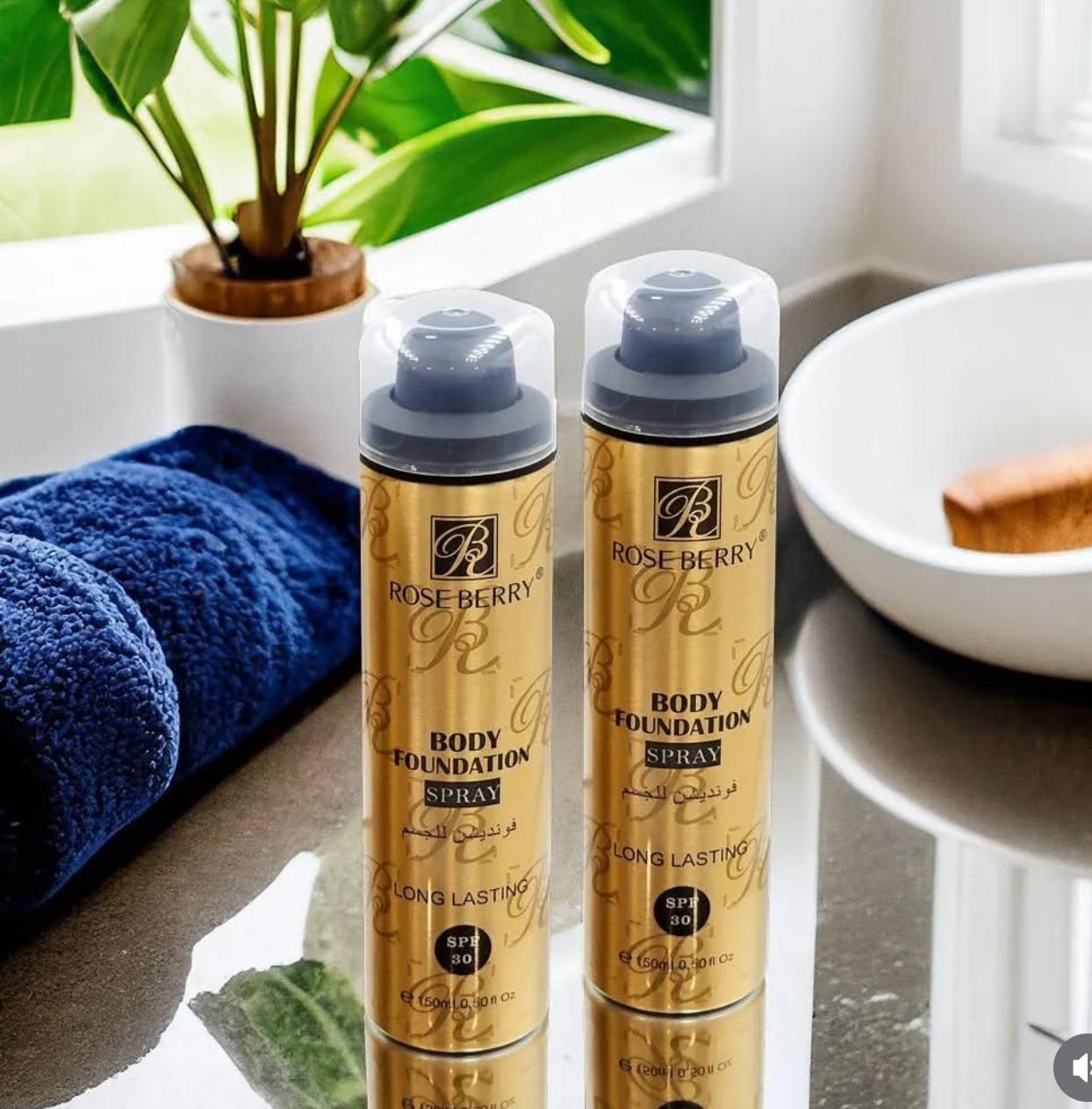 ROSE BERRY BODY FOUNDATION SPRAY