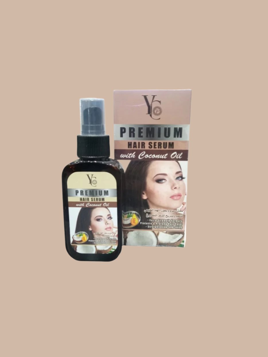 YC PREMIUM HAIR SERUMN WITH COCONUT OIL 90ML