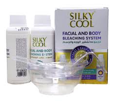 SILKY COOL FAICIAL AND BODY BLEACHING KIT 50+50ML