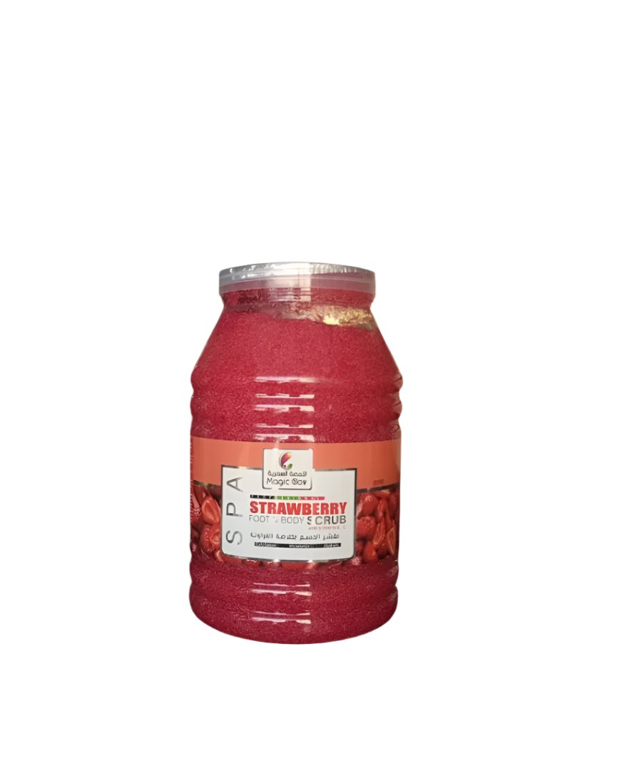MAGIC GLOWSPA FACE AND BODY SCRUB STRAWBERRY 5 KG