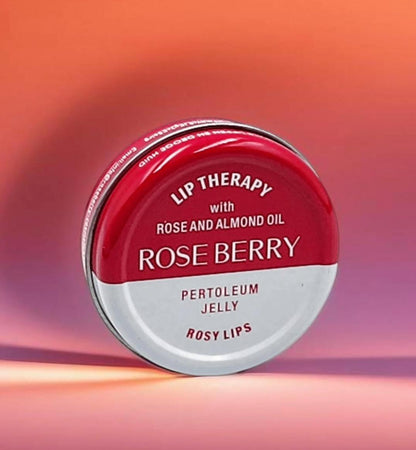 ROSE BERRY LIP THERAPY WITH ROSE AND ALMOND OIL