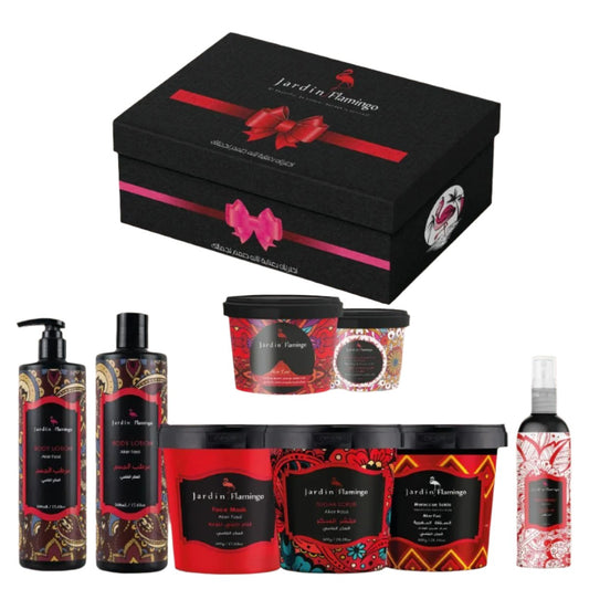 JARDIN FLAMINGO AKER FASI SKIN CARE KIT 8PCS