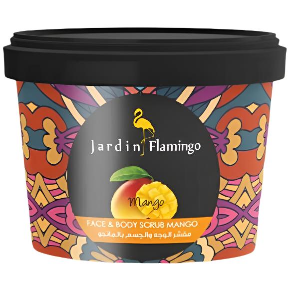 JARDIN FLAMINGO FACE & BODY SCRUB MANGO 400GM