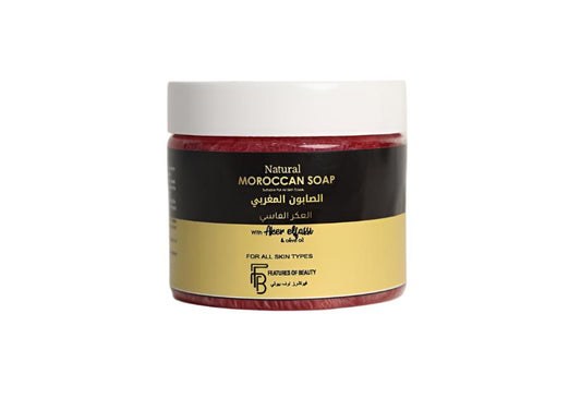 FEATURES OF BEAUTY MOROCAN SOAP AKER FASI  400GM