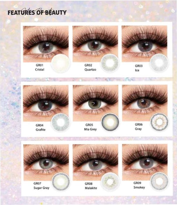FEATURES OF BEAUTY EYE LENSE SMOKEY