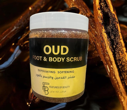 FEATURES OF BEAUTY FOOT & BODY SCRUB OUD 700GM