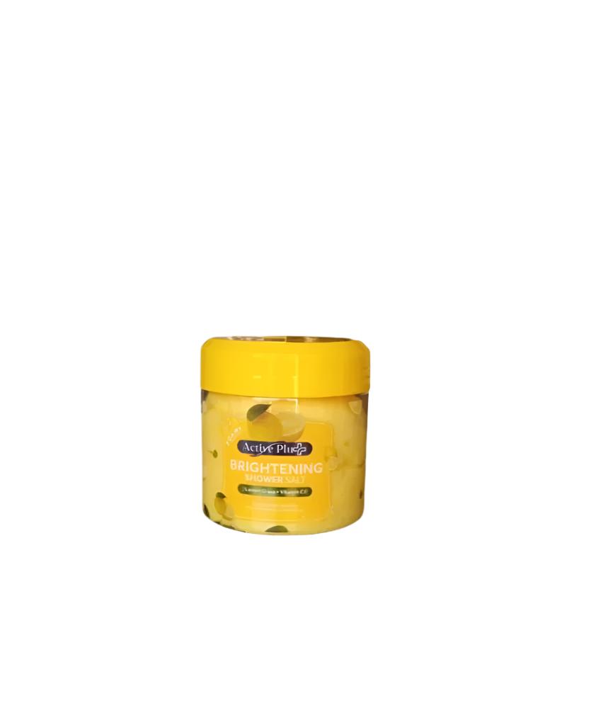 ACTIVE PLUS SHOWER SALT LEMON 400 GM